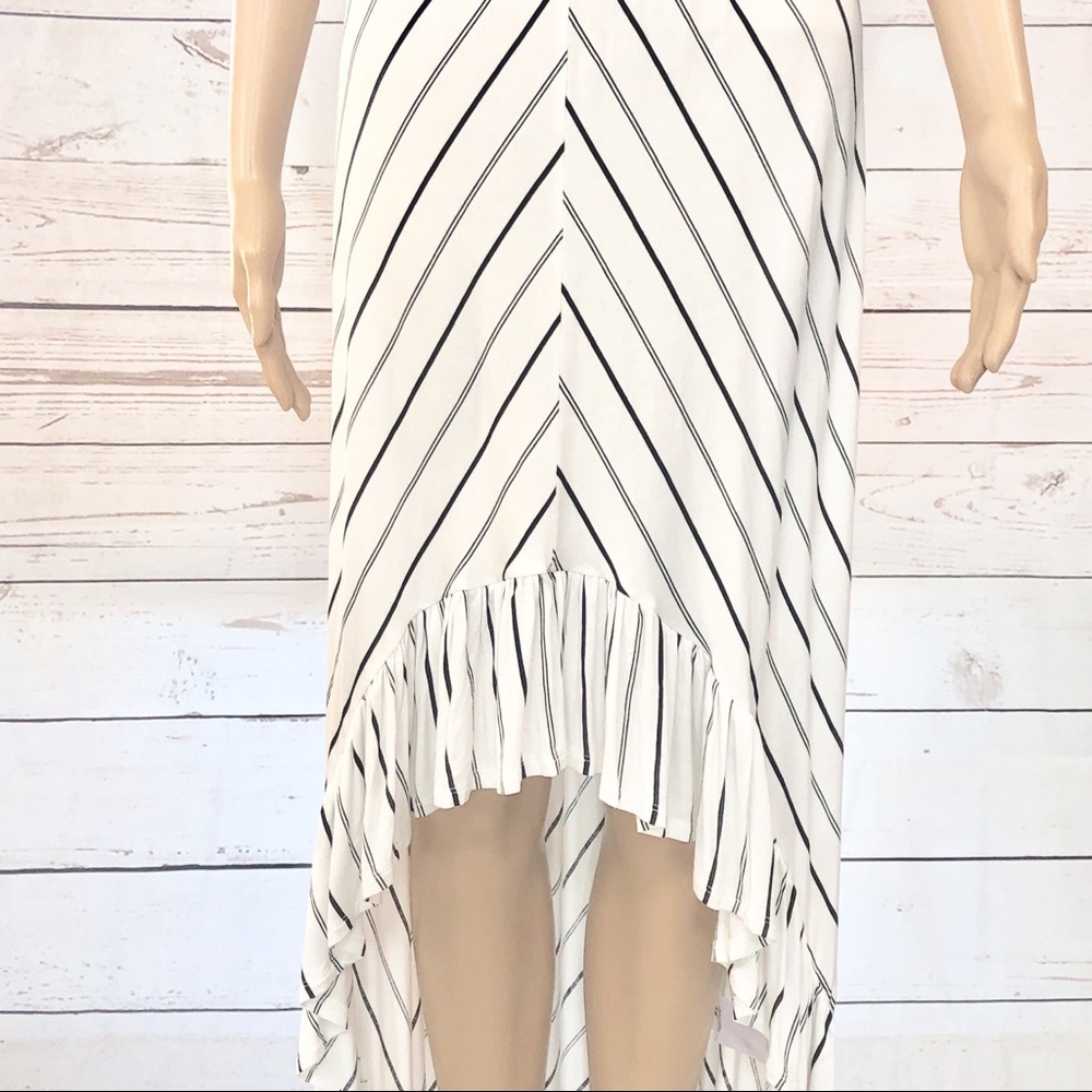 Express Ruffled High Low Summer Dress Sz S - Picture 4 of 10